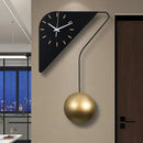 horloge murale en quartz design unique pour décoration intérieure