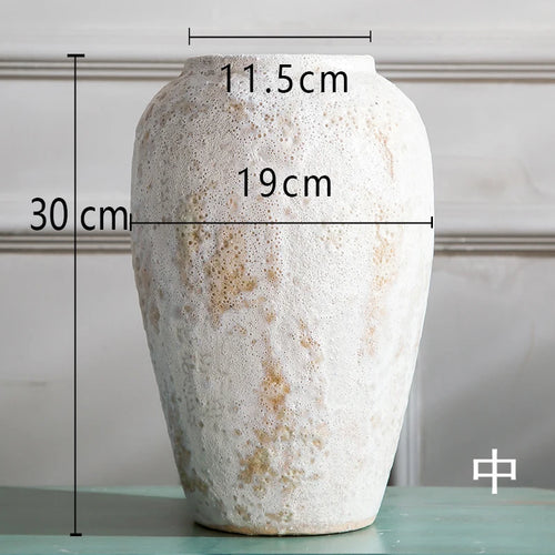 vase en céramique vintage style européen et chinois moderne - vue 15 sur 15