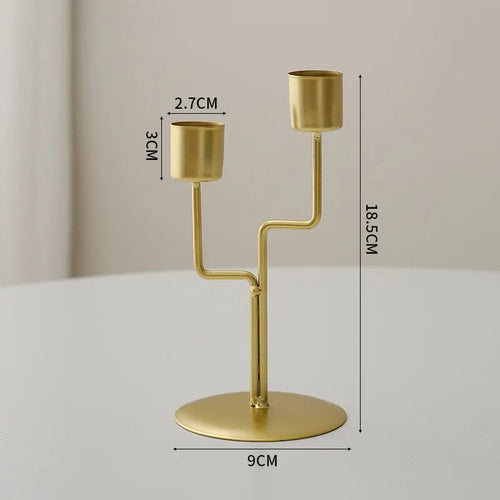bougeoir nordique artisanal pour événements et décoration festive - vue 8 sur 20