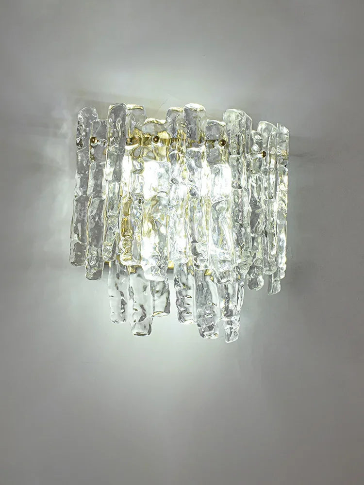 applique murale moderne vintage en cristal pour intérieur design - vue 4 sur 6