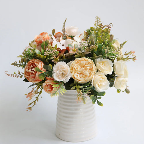 bouquet de fleurs artificielles pour décoration mariage et événements - vue 4 sur 11
