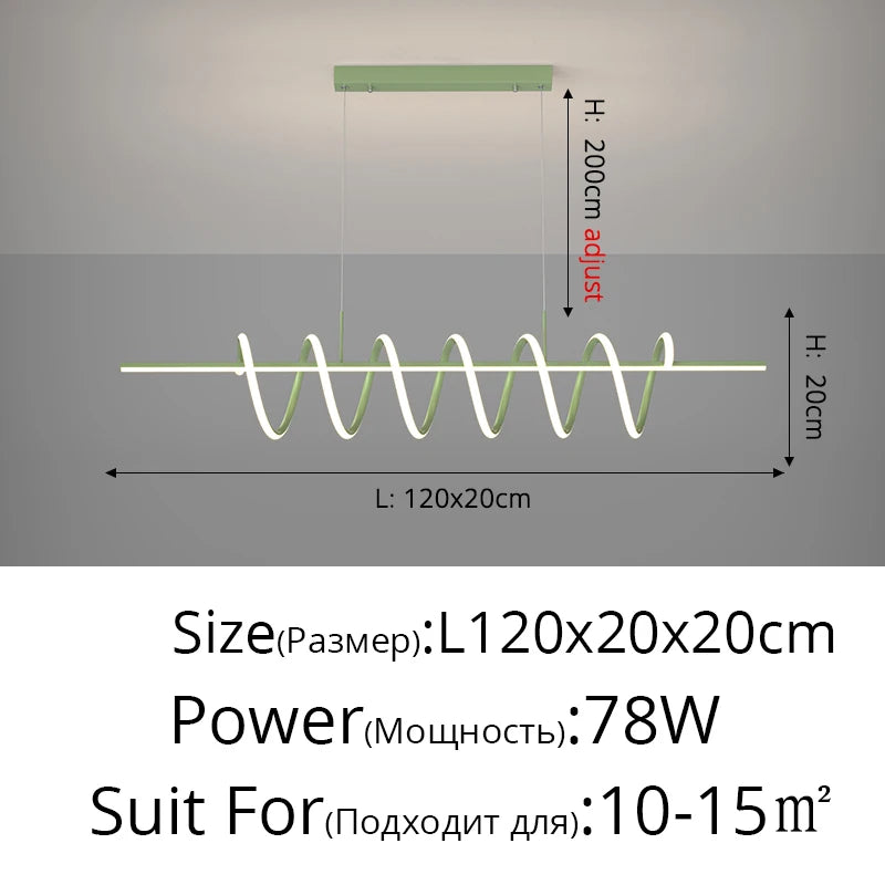 lustre moderne en led pour un éclairage élégant intérieur - vue 14 sur 18