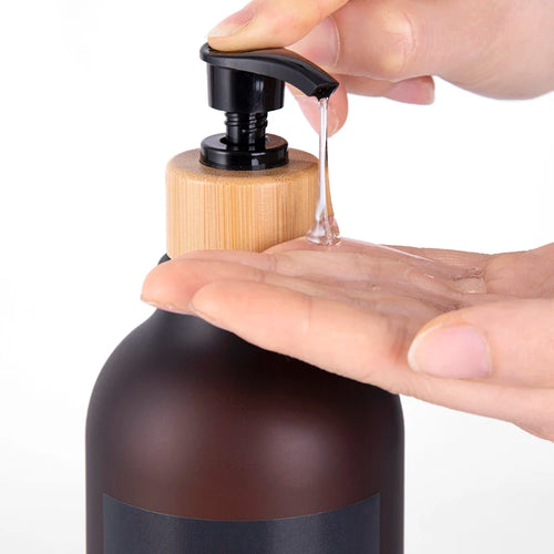 bouteille distributrice de savon portable avec pompe - vue 10 sur 28