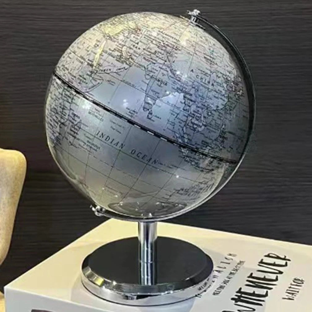 carte rétro du globe terrestre pour décoration éducative - vue 8 sur 9
