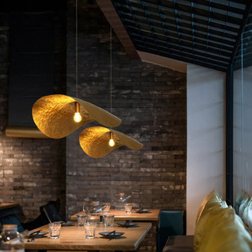 suspension en cuivre créative pour décoration intérieure design - vue 3 sur 7