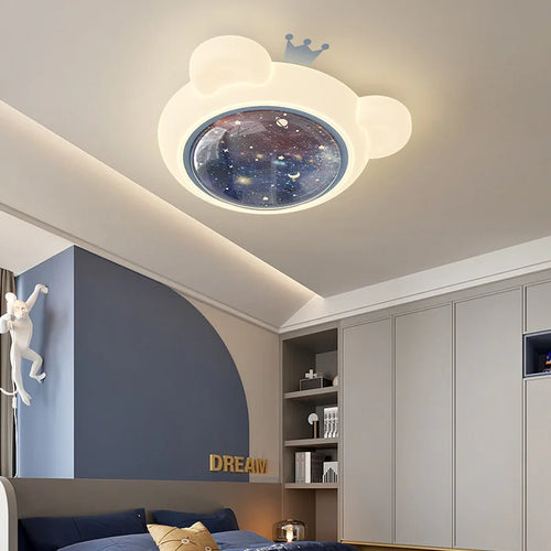 plafonnier led ciel étoilé style créatif pour enfant - vue 4 sur 6