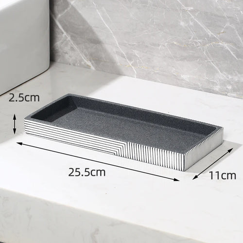 accessoires de salle de bain de luxe européens élégants et légers - vue 12 sur 16