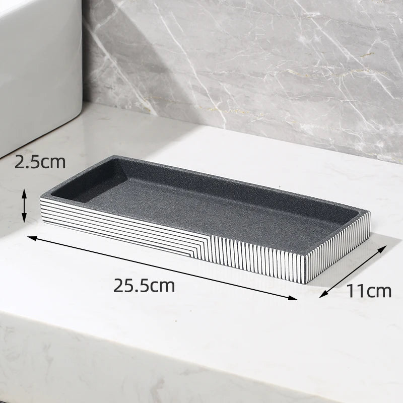 accessoires de salle de bain de luxe européens élégants et légers - vue 11 sur 16