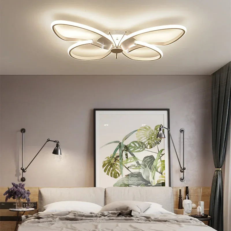 lustre intérieur moderne à leds pour décoration maison - vue 3 sur 8