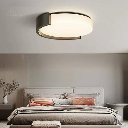 plafonnier led nordique lustre rond simple pour diverses allées - vue 3 sur 10
