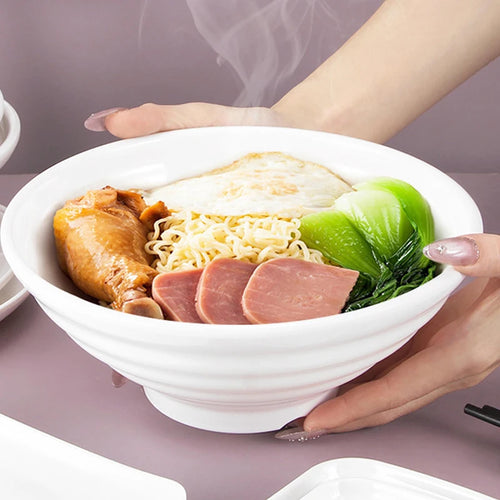 bol ramen melamine epais resistant style japonais cuisine - vue 3 sur 12