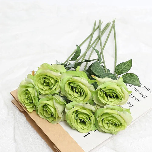 rose artificielle dégradé pour décoration fête thème féerique - vue 16 sur 16