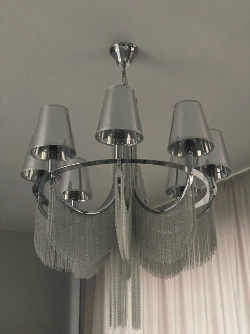 lustre de luxe pour mariage entrée et décoration élégante - vue 2 sur 15
