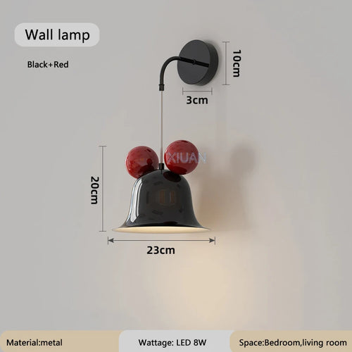 suspension design artistique luminaire mural décoration - vue 8 sur 11