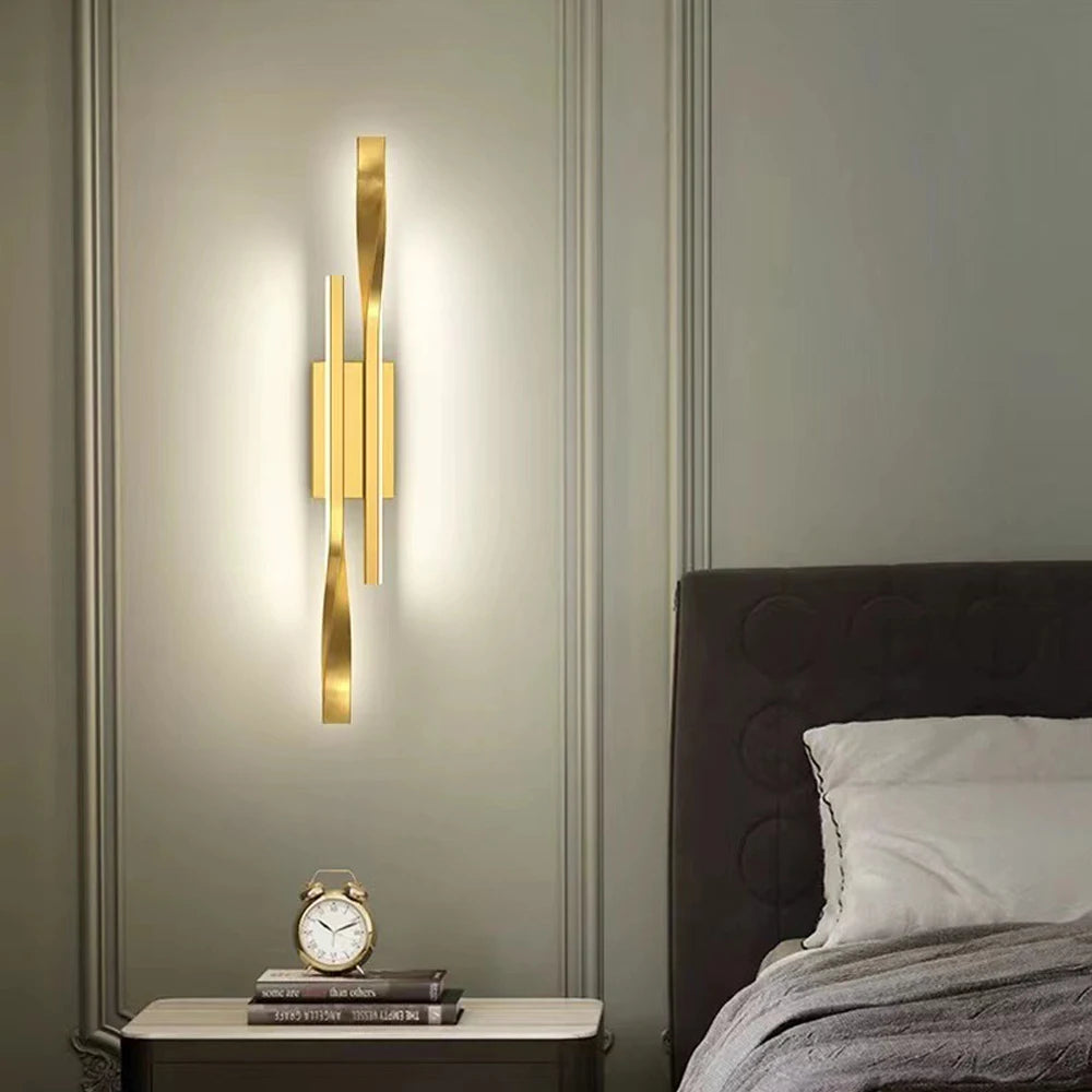 applique murale led minimaliste moderne pour intérieur - vue 3 sur 9