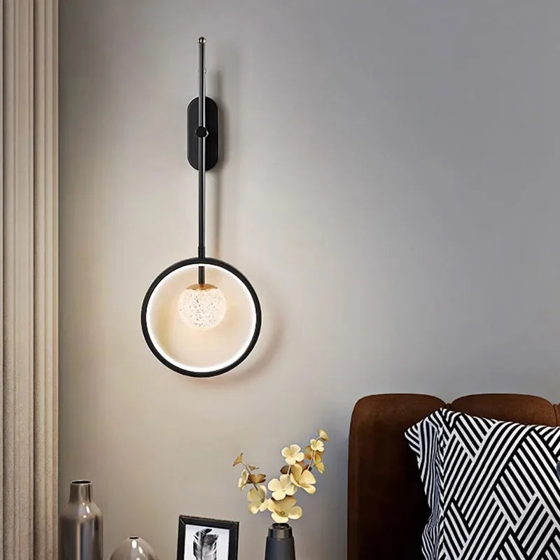 applique murale led moderne pour décoration intérieure élégante - vue 4 sur 14