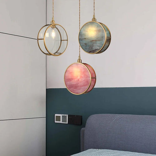 suspension en verre créative style nordique pour décoration intérieure - vue 3 sur 9