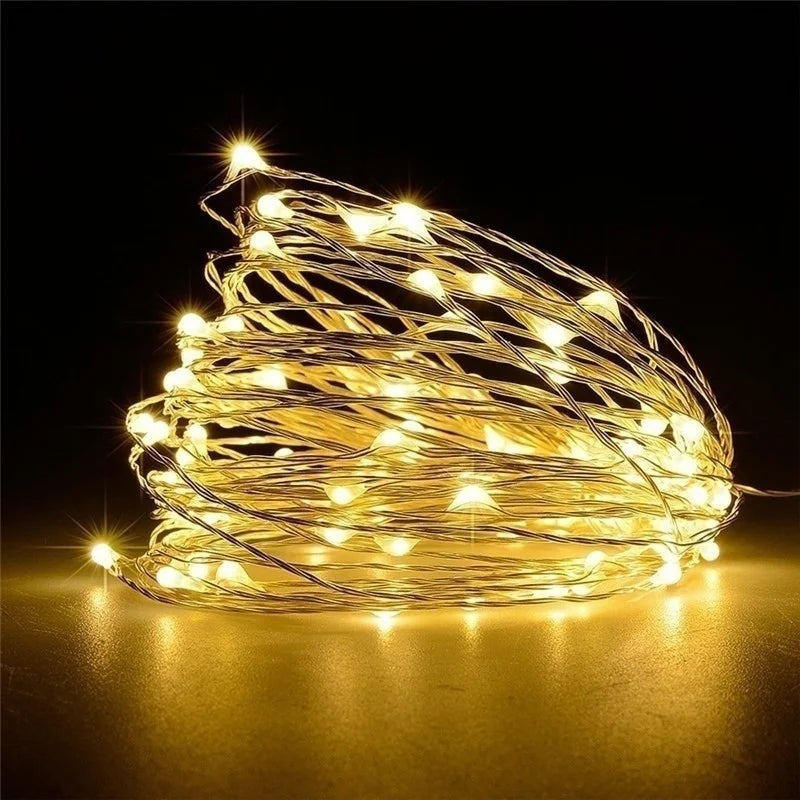 guirlande lumineuse led étanche pour décorations de fête et mariage