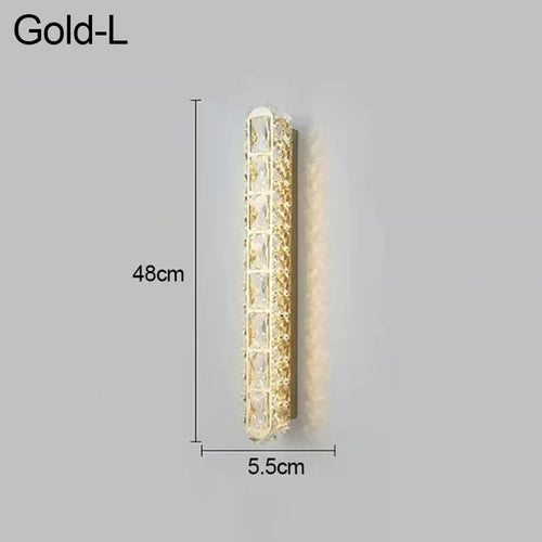 applique murale led ovale en cristal pour décoration intérieure - vue 9 sur 14