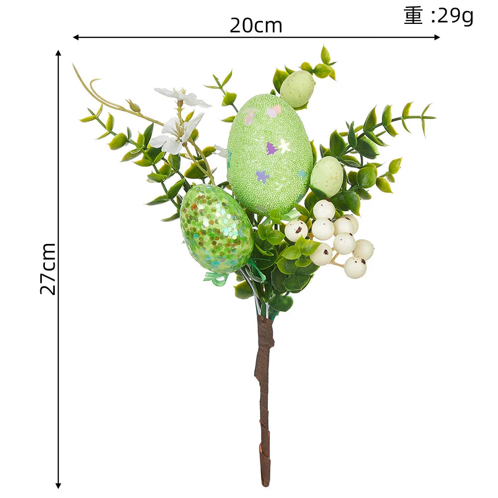 branche d'oeufs de pâques pour décorations florales et jardin - vue 13 sur 13