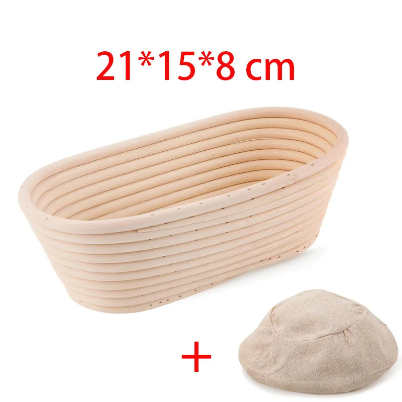 panier à pain en rotin naturel fait main pour fermentation de pâte au levain - vue 11 sur 21