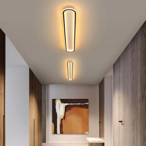 plafonnier moderne à leds pour éclairage créatif polyvalent - vue 3 sur 10