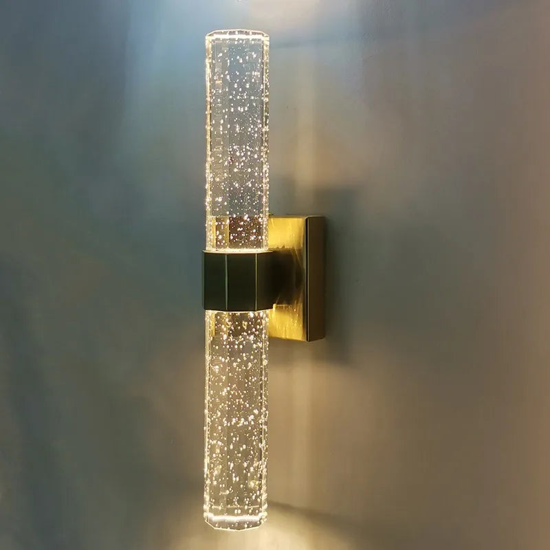 applique murale led moderne avec bulle pour fond tv - vue 5 sur 11