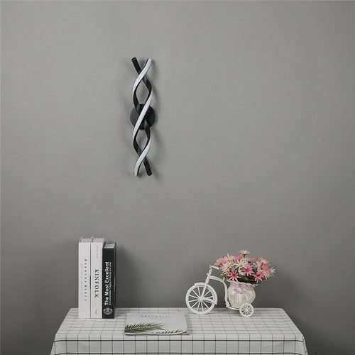 applique murale minimaliste moderne en acrylique led - vue 5 sur 8