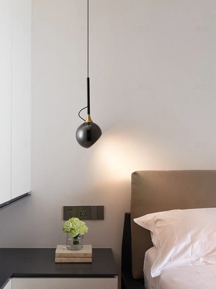 lampe de chevet moderne à aspiration magnétique réglable - vue 3 sur 9