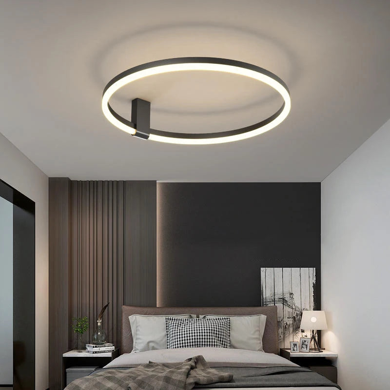 Plafonnier led minimaliste moderne pour décoration loft