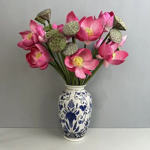 fleurs décoratives en pu pour mariage et hôtel - vue 7 sur 23