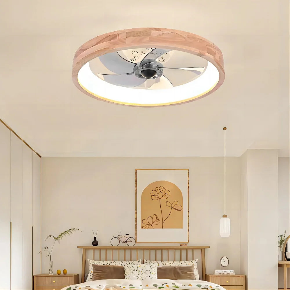 110V~265V APP and Remote Control Dual Intelligent Control  DC 6 speed Regulation Frequency Conversion Ceiling Fan Light - vue 2 sur 17