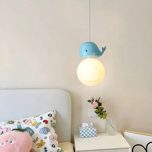 suspension design animal pour enfants cheval ours lapin baleine - vue 3 sur 10