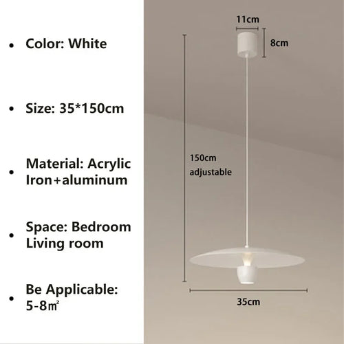 lustre led moderne pour café restaurant et décoration intérieure - vue 11 sur 12