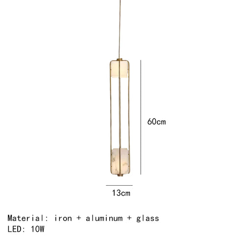 lustre art déco en verre et métal pour hôtel - vue 12 sur 12
