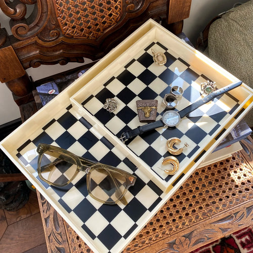 plateau de rangement décoratif pour bijoux et objets - vue 4 sur 8