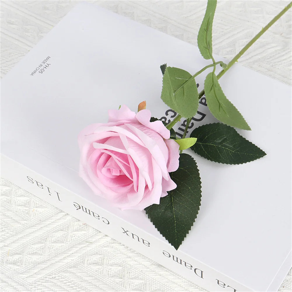 bouquet de roses artificielles pour mariage Noël ou Saint-Valentin - vue 9 sur 14