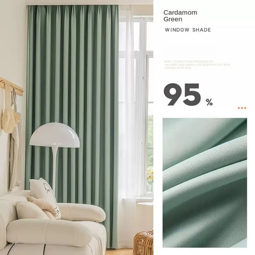 Rideau moderne plissé occultant luxe pour salon chambre - vue 18 sur 18