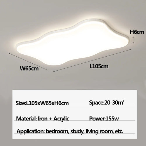 plafonnier moderne à leds pour éclairage intérieur suspendu - vue 14 sur 16