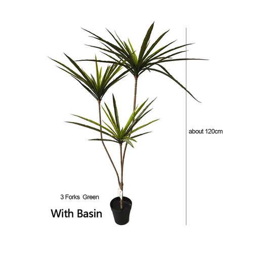 plantes artificielles dracaena pour décoration intérieure tropicale - vue 18 sur 20