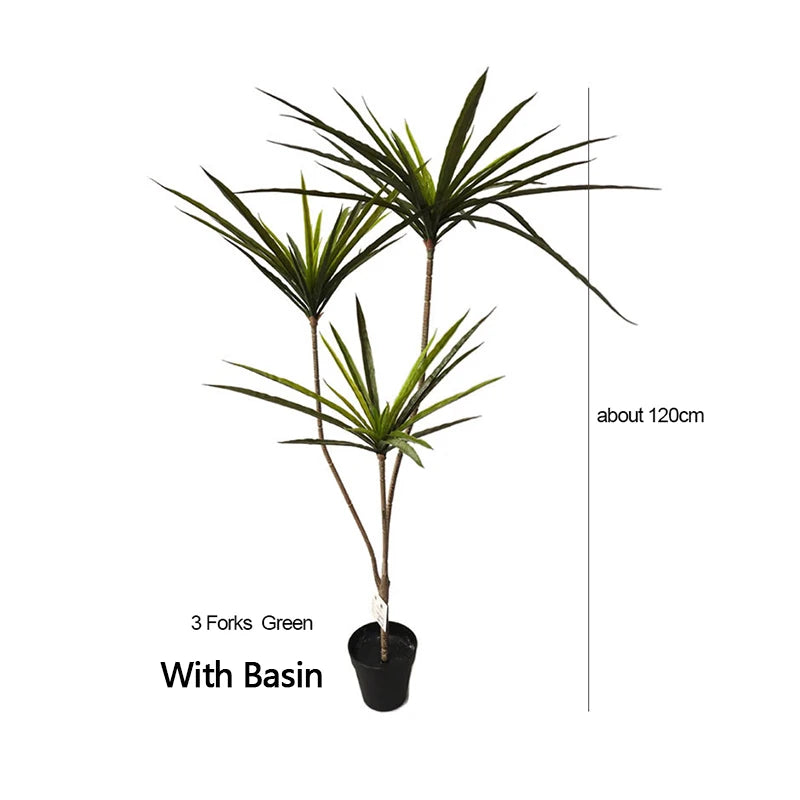 plantes artificielles dracaena pour décoration intérieure tropicale - vue 17 sur 20