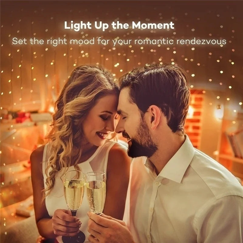 guirlande lumineuse led étanche pour décorations de fête et mariage - vue 3 sur 14
