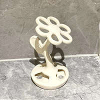 support de rangement élégant pour brosses et maquillage