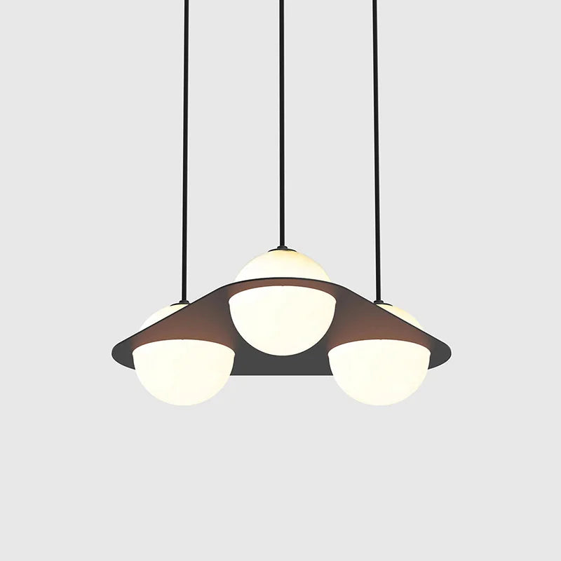 suspension géométrique minimaliste pour espaces commerciaux modernes - vue 5 sur 11