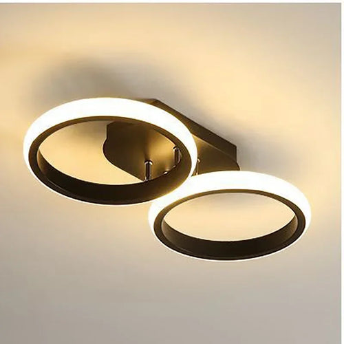 plafonnier led moderne rond carré pour décoration intérieure - vue 6 sur 10