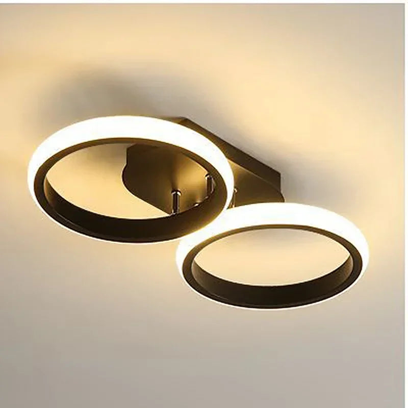 plafonnier led moderne rond carré pour décoration intérieure - vue 5 sur 10