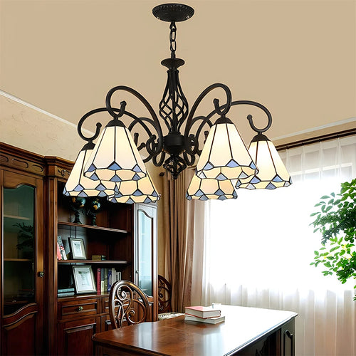 lustre suspendu créatif luxe pour bar club salon et hall - vue 2 sur 12