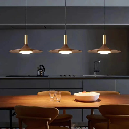 lustre moderne style ovni protection des yeux design contemporain - vue 4 sur 8