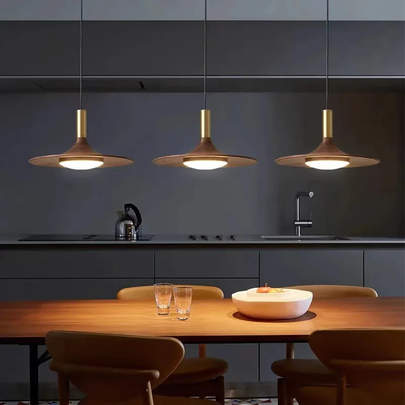 lustre moderne style ovni protection des yeux design contemporain - vue 3 sur 8