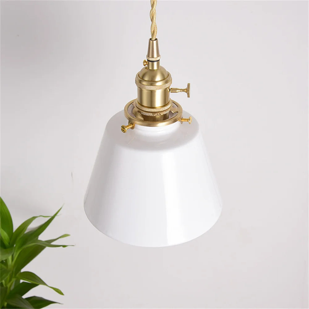 lampe led suspendue en céramique moderne pour loft - vue 9 sur 12